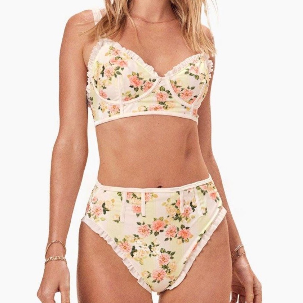 For love and lemons highwaisted bikini bottom